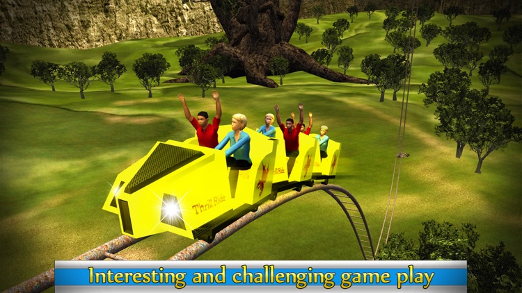 Roller Coaster Ride Simulator & Amusement Park 3d screenshot-4