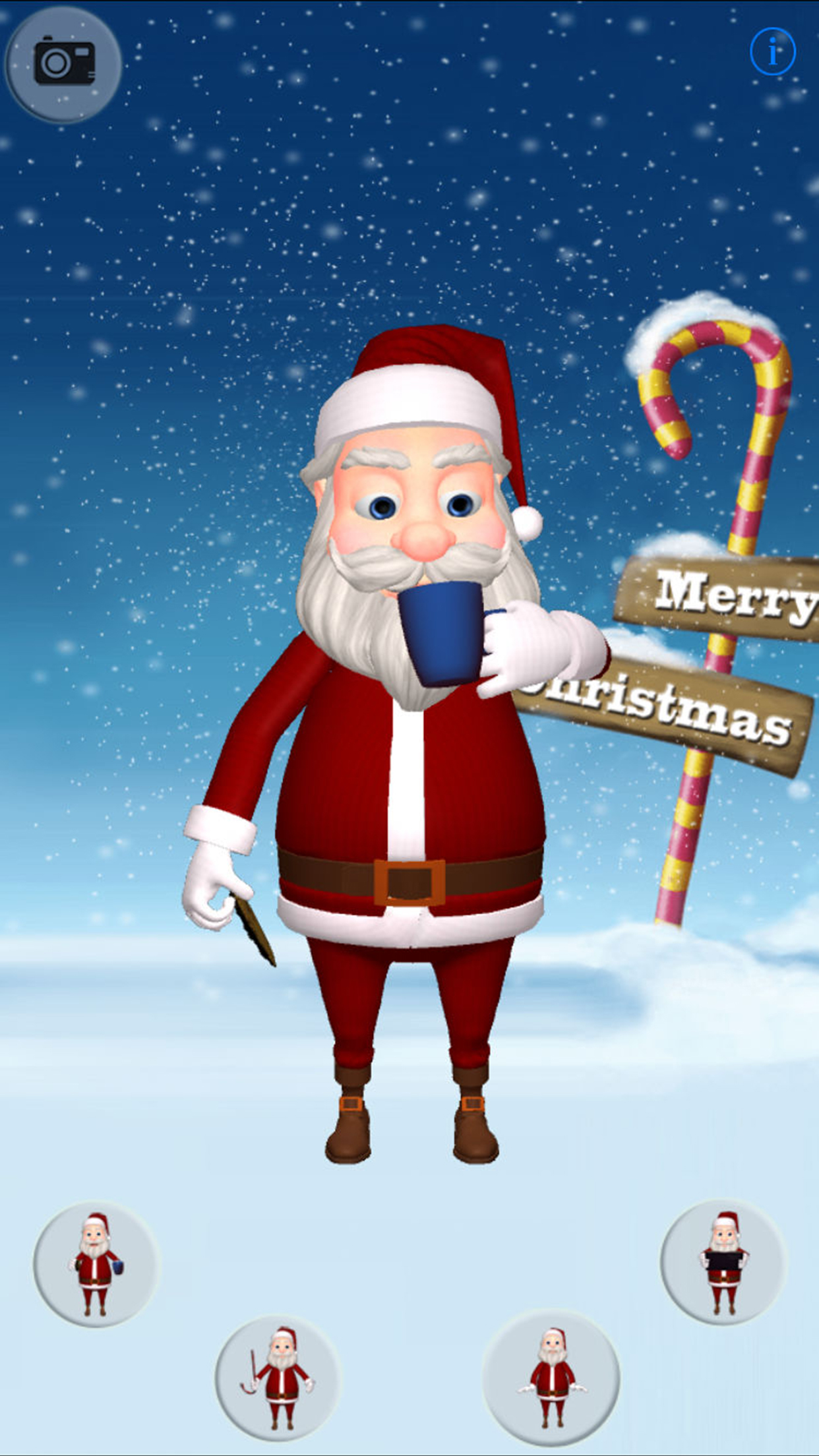 Talk with Santa 2018: Fun Game screenshot 3