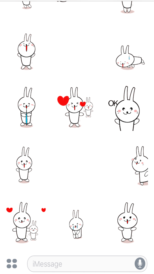 Rabbit Moving Sticker - 1.0 - (iOS)