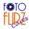 FotoFlipz Cares is a free app designed to give smartphone users the ability to take photos and turn them into a two sided FotoFlipz video, with their favorite charity information on the back and a user generated photo on the front