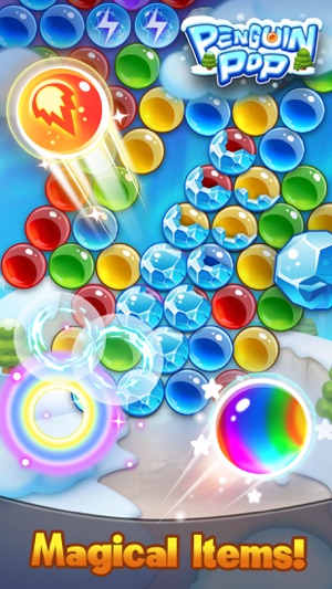 Happy Penguin - Bubble Shooter by DROIDHEN LIMITED