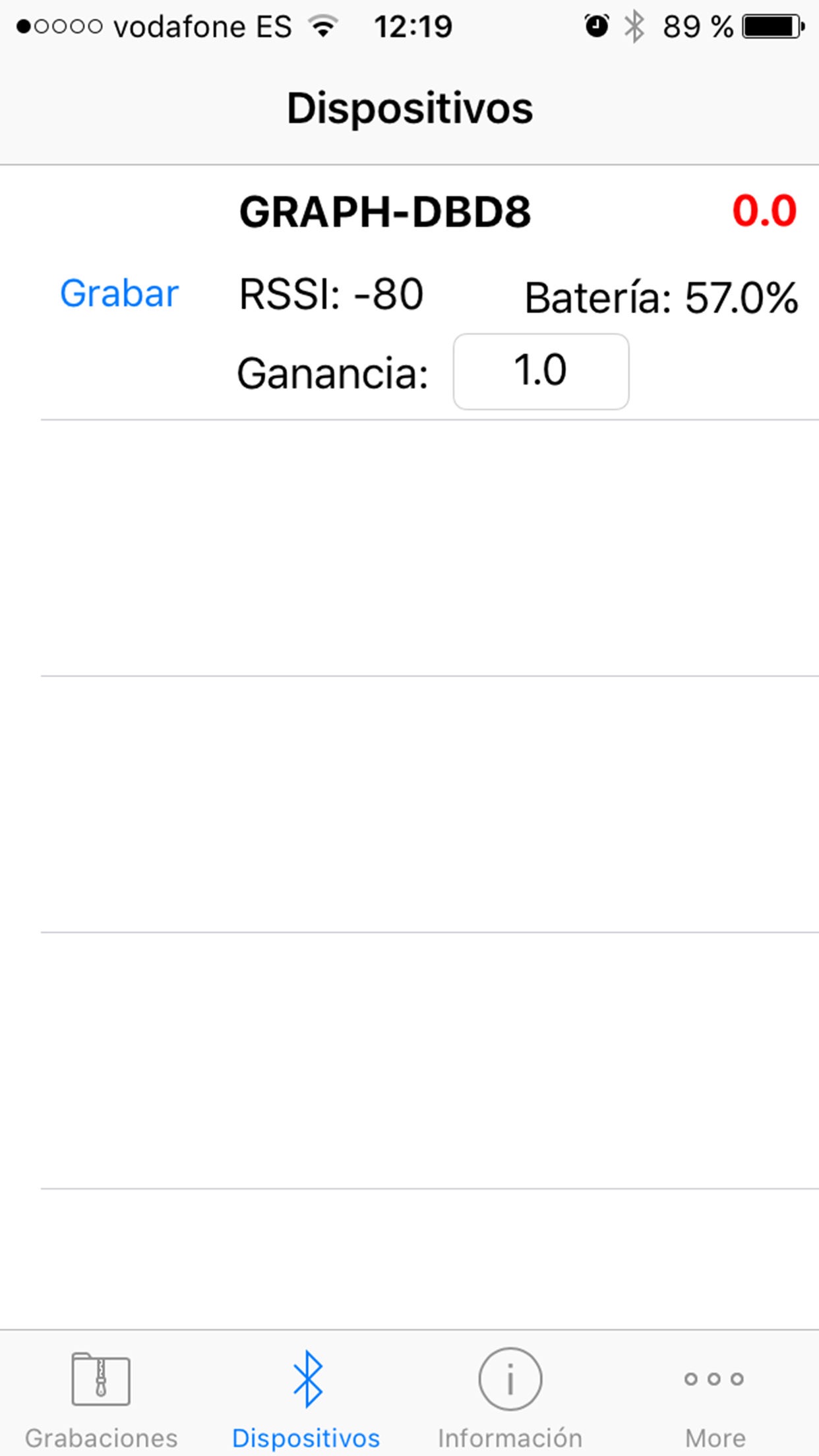 Screenshot 2 of Graphenano Glucosa