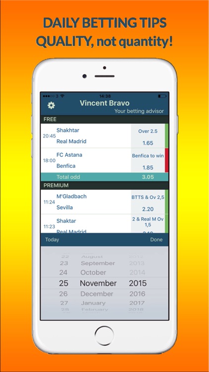 Betting Tips & Predictions Expert for Football -VB screenshot-3