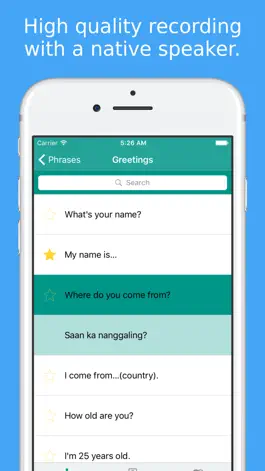 Game screenshot Simply Learn Tagalog - Speak Filipino Language apk