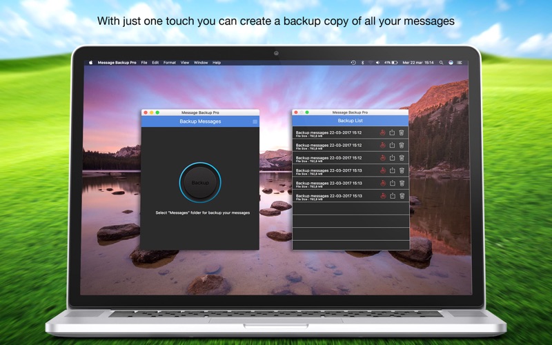 backup message pro iphone screenshot 2
