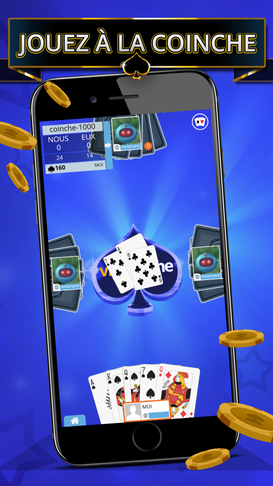 #1. Coinche Offline - Single Player (iOS) 由: CASUALINO AD