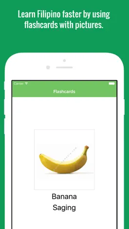 Game screenshot Filipino Flashcards with Pictures Lite hack