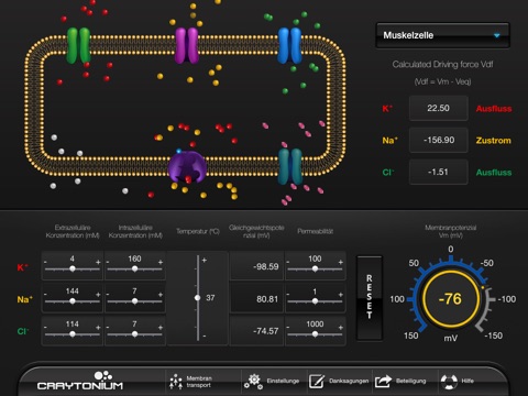 Craytonium Interactive Neurophysiology screenshot 4