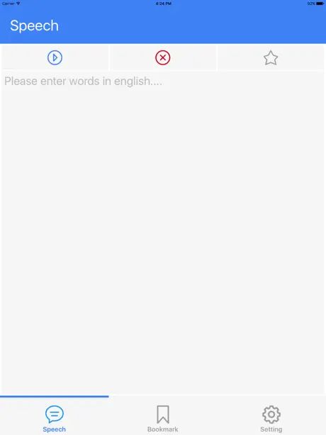 English Speech