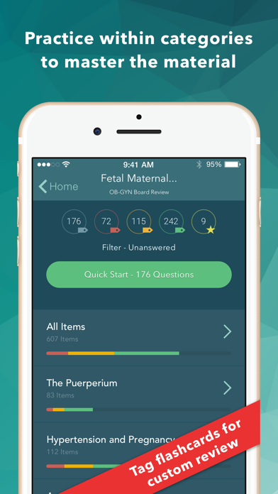 Screenshot #3 pour Ob Gyn Board Review Flashcards