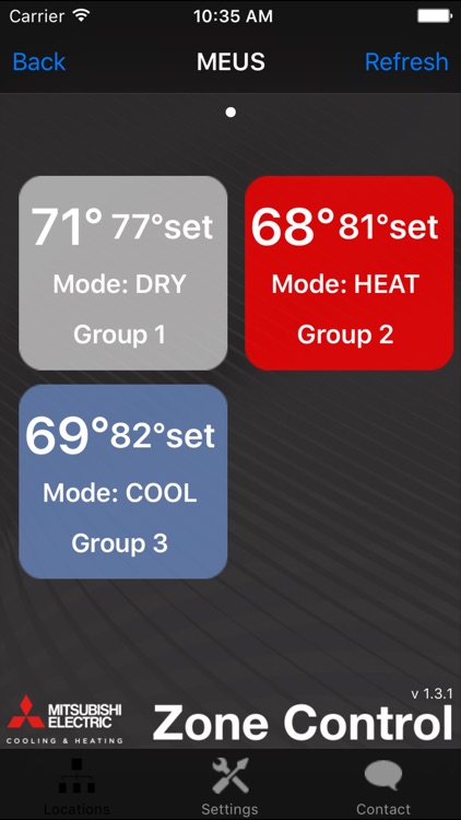 Mitsubishi Electric Zone Control