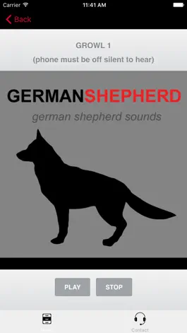 Game screenshot German Shepherd Sounds & Dog Barking Sounds hack