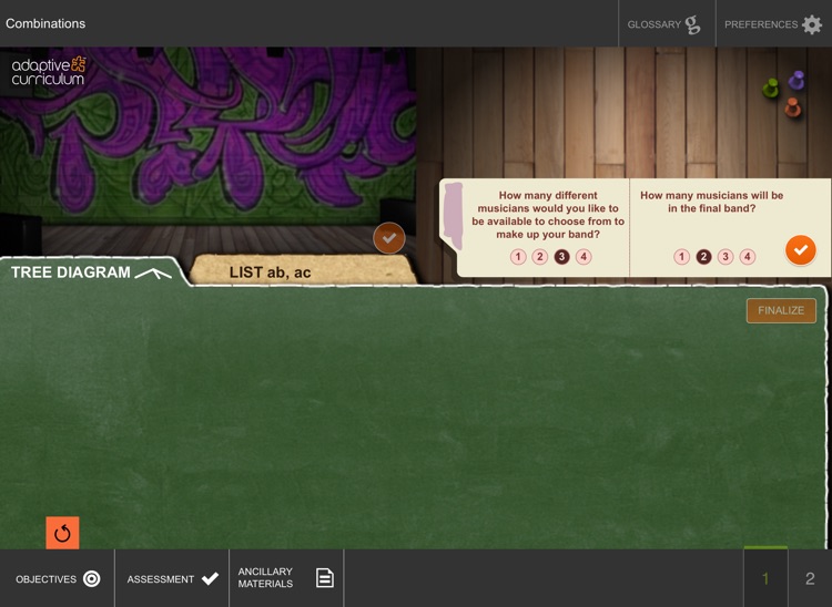 The Concept of Combinations