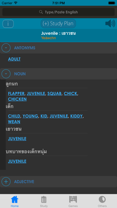 Screenshot #2 pour Thai Dictionary