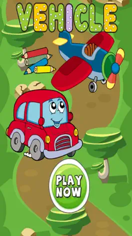 Game screenshot Vehicles coloring pages for kindergarten activitie mod apk