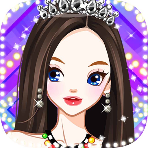 Singer princess - makeup plus girly games iOS App