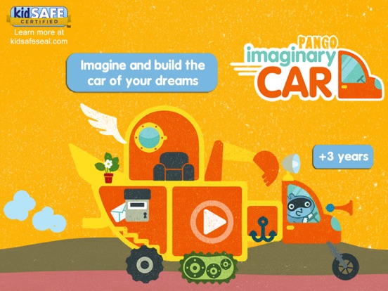 Pango Imaginary Car iPad app afbeelding 1