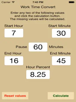 Work Time Convert screenshot 6