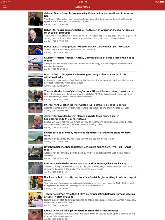 Screenshot #5 pour UK News Today & British Radio