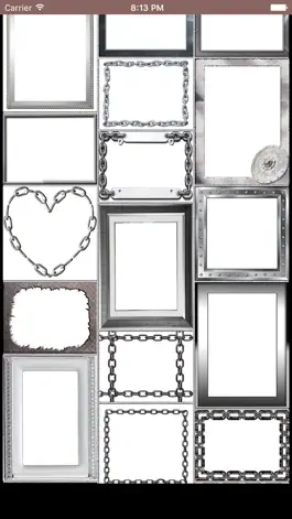 Game screenshot Metal Photo Frames - Silver, Steel, Shiny Pictures mod apk