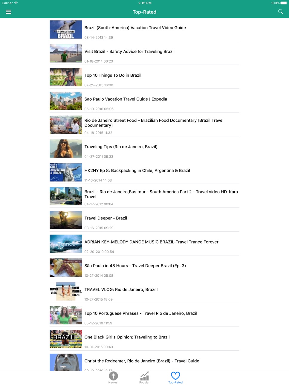 iPad screenshot