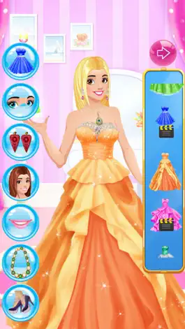Game screenshot Princess Stylist Girls Dress Up and Makeup Salon apk