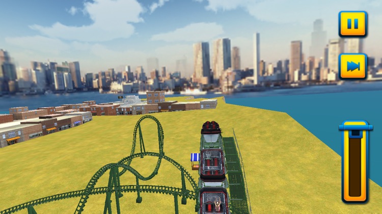 3D Roller Coaster Rush Simulator