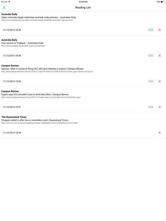AUSTRALIAN NEWSPAPERS & MAGAZINES iPad screenshot 4 - News app