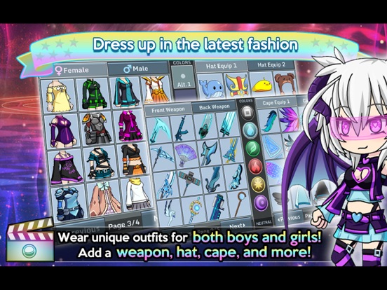 Screenshot #6 pour Gacha Studio (Anime Dress Up)