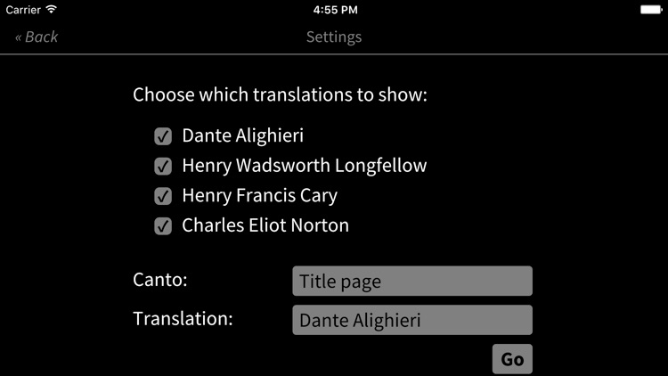 Cross Dante Paradiso screenshot-4