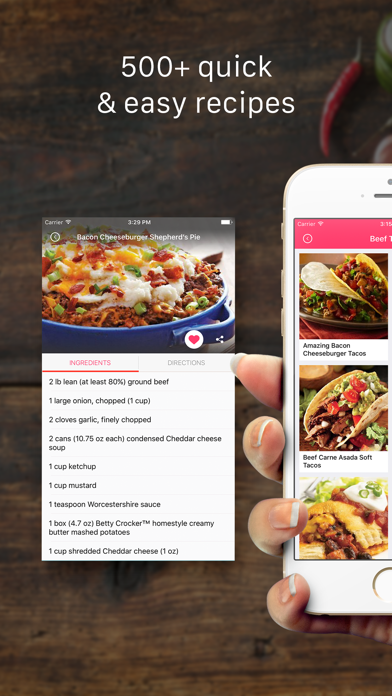 Screenshot #1 pour Beef Recipes: Healthy recipes & cooking videos