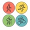 Document and rate your outdoor walks, hikes, runs and bike rides
