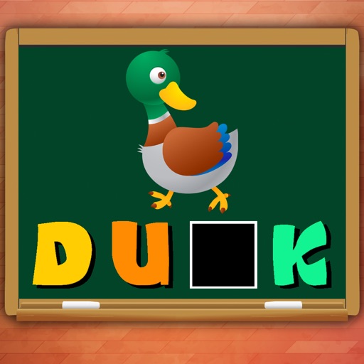 Puzzle 4 Letters Learn English Words for Kids iOS App