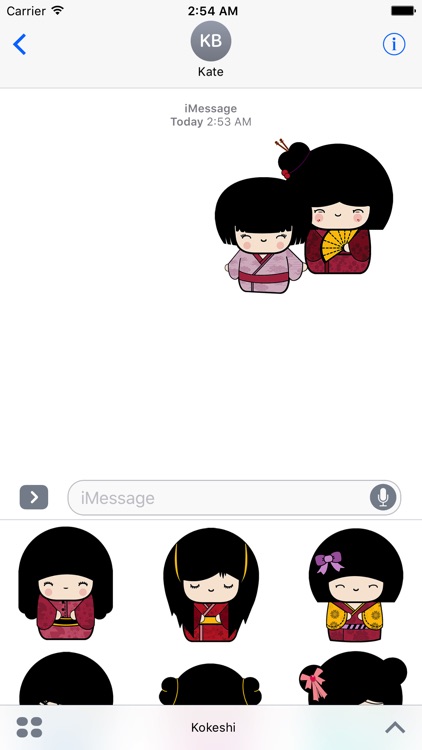 Kokeshi Animated Japanese Dolls