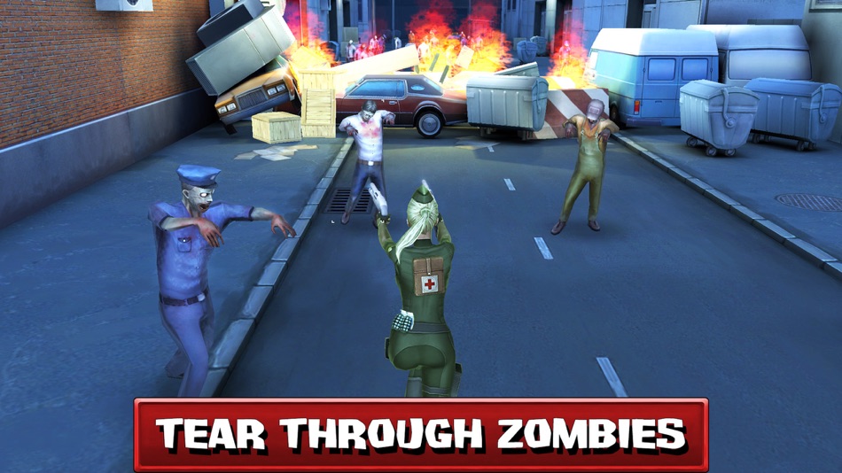 #2. Dead Route (iOS) 由: 2 Zombie Games