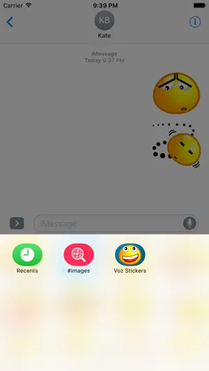Voz Stickers screenshot 1