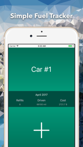 Simple Fuel Tracker - MPG Calculator, Mileage log screenshot