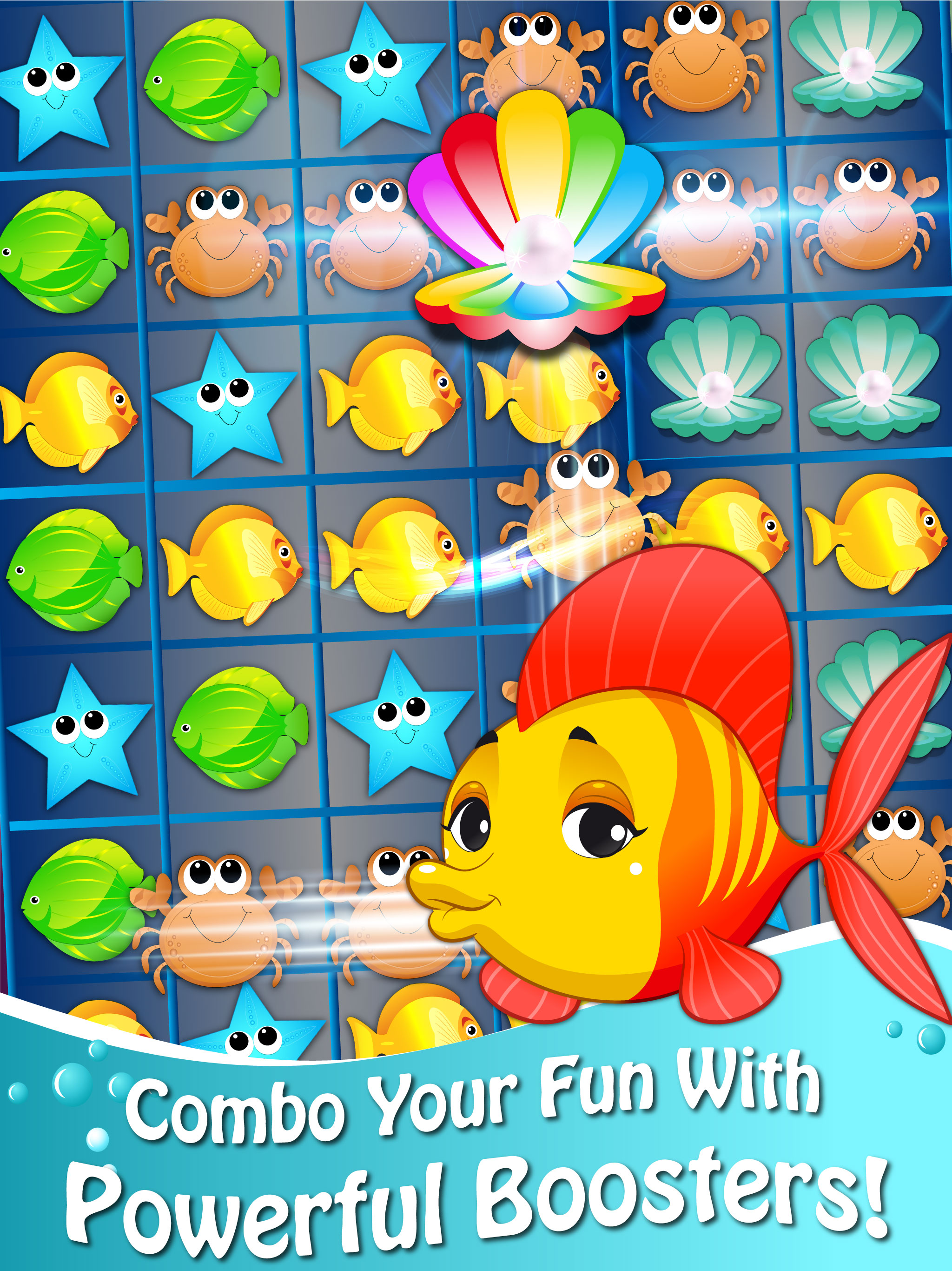 Fish Fantasy Match 3 screenshot 6