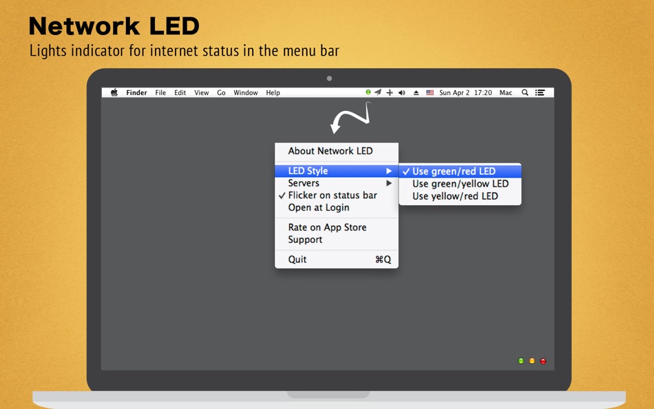 Network LED - 1.6 - (macOS)