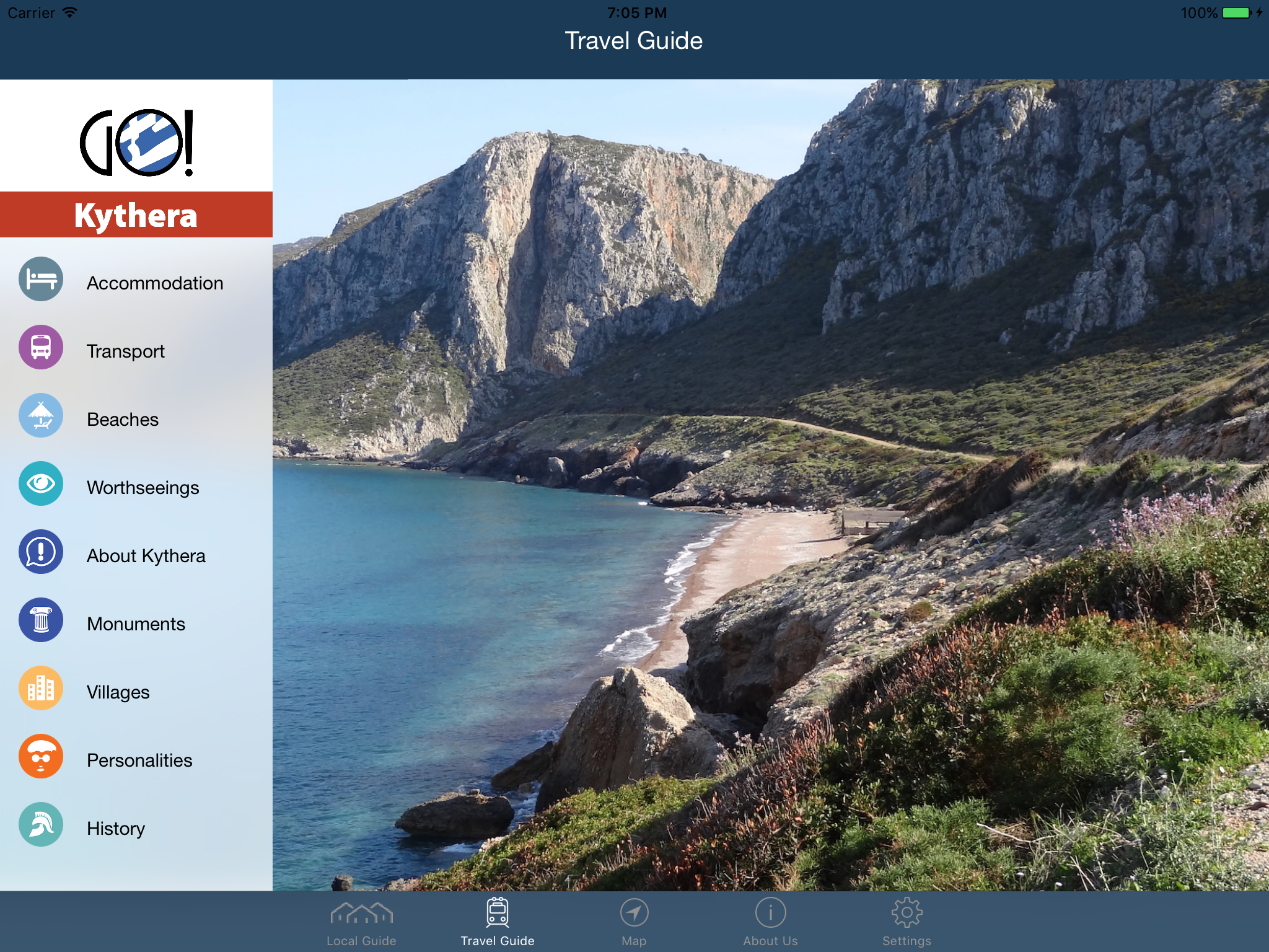 Kythera Guide - Go! Kythera screenshot 6