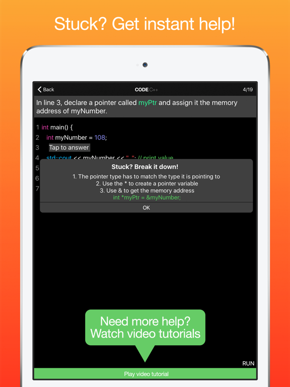 Learn C++ Programming iPad screenshot