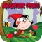 Icon adventure catch fruits for kids 2 to 7 years old