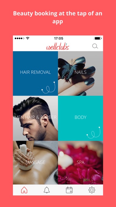 Screenshot #1 pour Wellclubs - Beauty Booking App