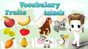 animals vocabulary exercises kindergarten screenshot