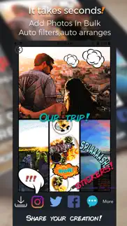 comic strip - comic maker iphone bildschirmfoto 2