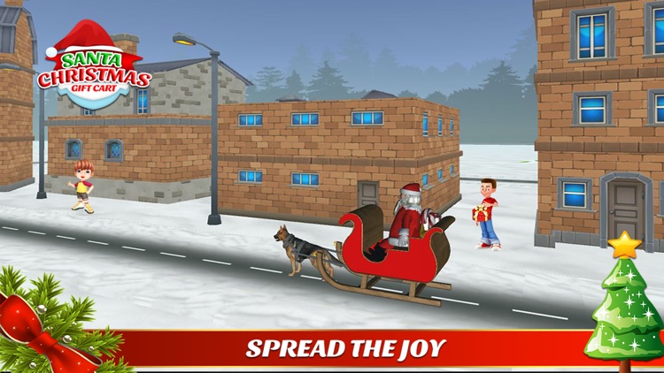santa christmas gift cart : xmas gifts free game screenshot-4