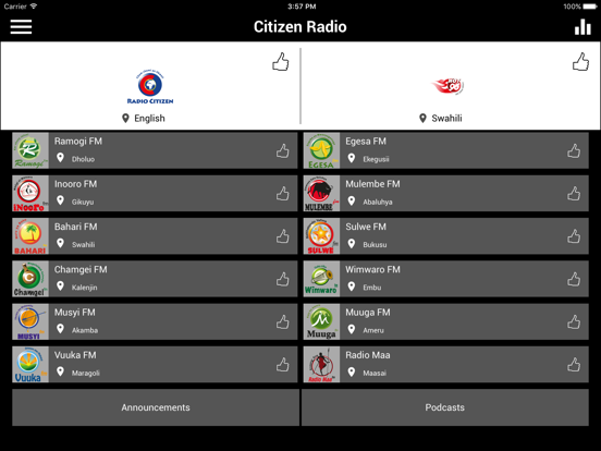 Screenshot #5 pour Citizen Radio Kenya
