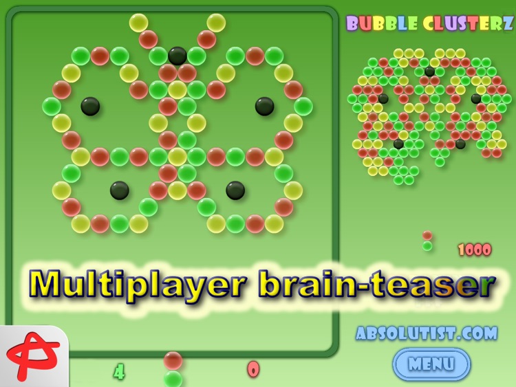 Bubble Clusterz Puzzle HD screenshot-3