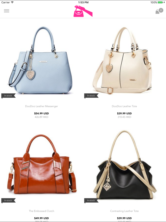 Screenshot #4 pour Handbags 5 by 5mina Buy Designer Bags Ladies Purse
