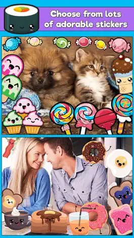 Game screenshot Kawaii Photo Booth - Cute Sticker & Picture Editor hack